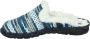 Westland LILLE~126~~~~~~~~~~~~~~~~~~~~~ Dames pantoffels Blauw - Thumbnail 3