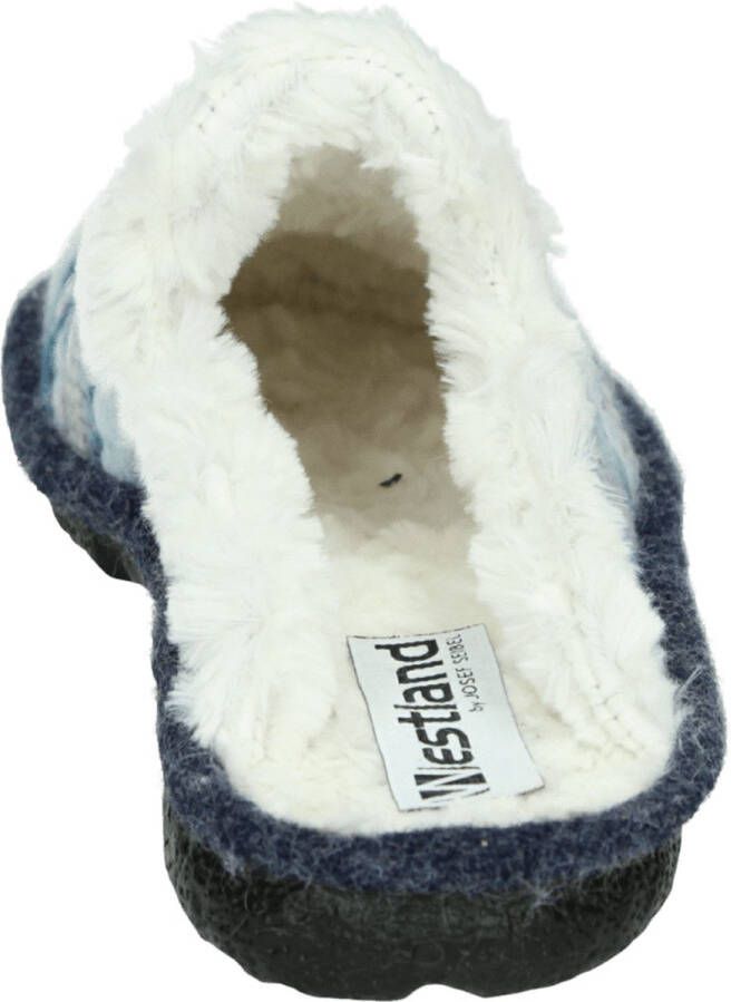 Westland LILLE 126 Dames pantoffels Blauw