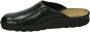 Westland METZ 260 Volwassenen Heren pantoffels Kleur: Zwart - Thumbnail 4