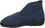 Westland NICE~111~~~~~~~~~~~~~~~~~~~~~~ Dames pantoffels Blauw - Thumbnail 5