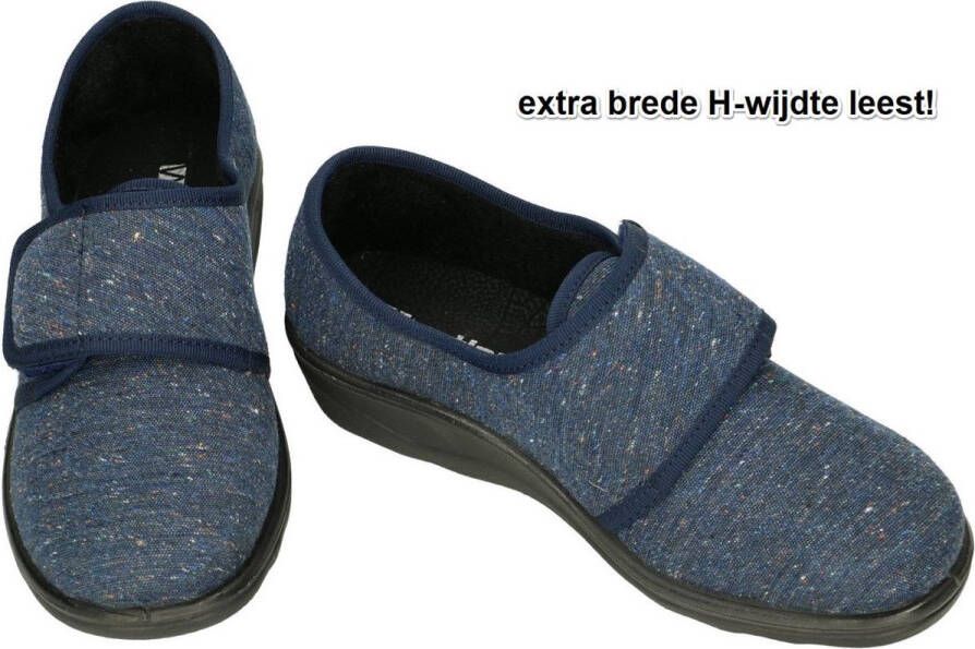 Westland NICE 80 Volwassenen Dames pantoffels Blauw