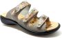 Westland Slipper 16706 381 761 Ibiza 106 Grafiet Grijs Combi - Thumbnail 4