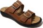 Westland Slipper 16772 409 240 Ibiza 72 Camel Bruin Verwisselbaar Voetbed 6½ - Thumbnail 3