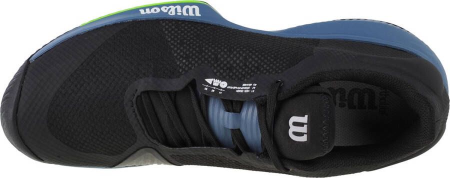 Wilson Kaos Swift Heren Sportschoenen Tennis Smashcourt Black Blue Green