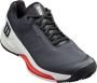 Wilson Rush Pro 4.0 Clay Heren Sportschoenen Tennis Smashcourt Black Red - Thumbnail 5