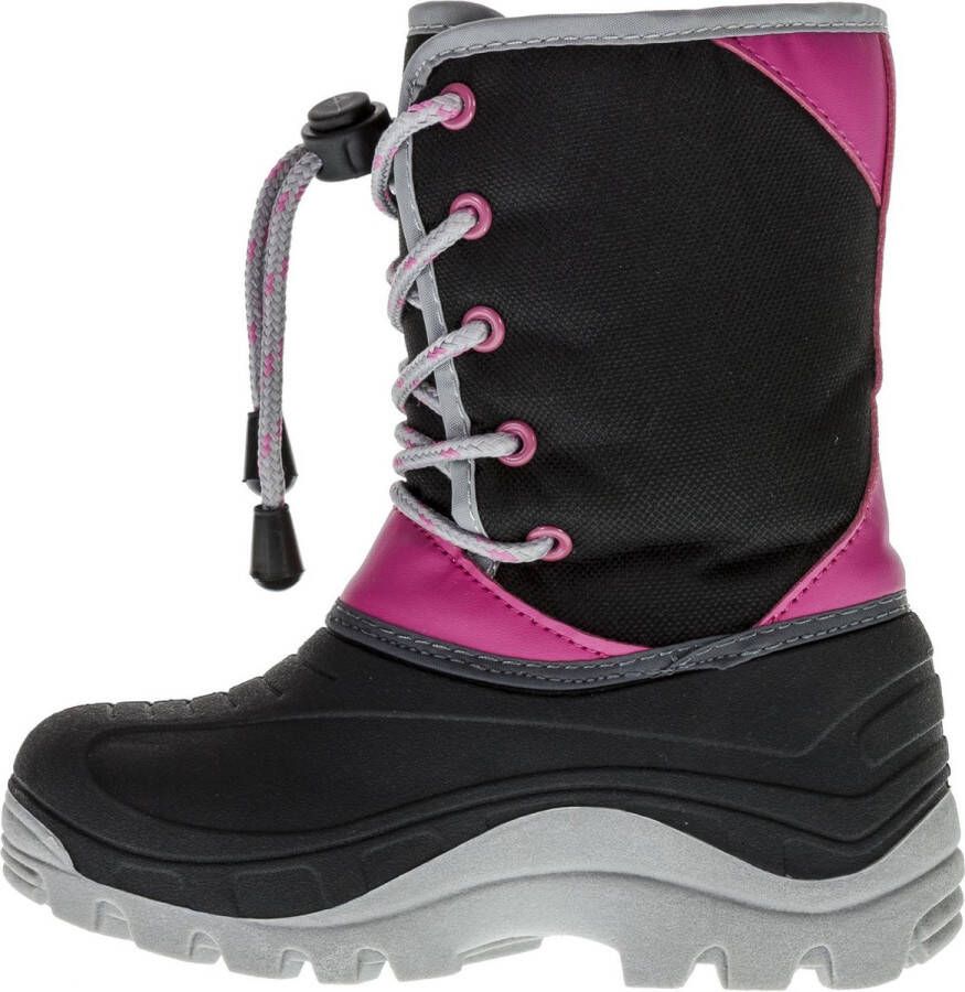 Winter-grip Snowboots Jr Northern Hiker Zwart Grijs Roze - Foto 2