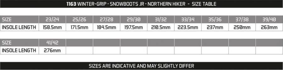 Winter-grip Snowboots Jr Northern Hiker Zwart Grijs Roze - Foto 7