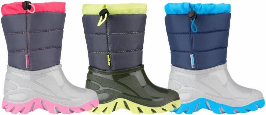 Winter-grip Snowboots Jr Welly Walker Antraciet Grijs Roze - Foto 2