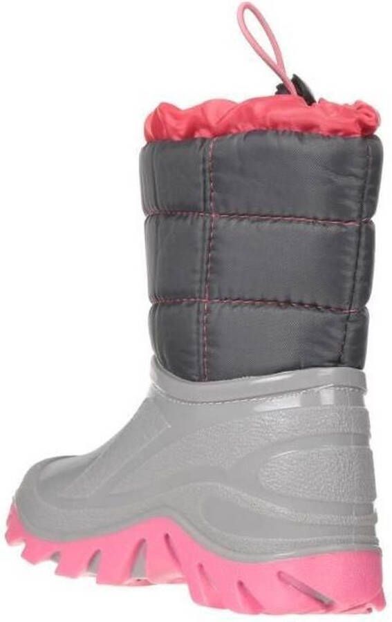 Winter-grip Snowboots Jr Welly Walker Antraciet Grijs Roze