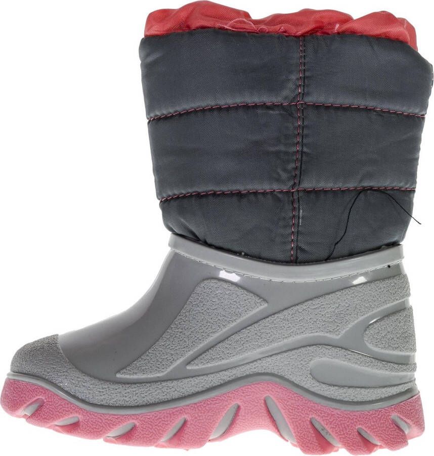 Winter-grip Snowboots Jr Welly Walker Antraciet Grijs Roze - Foto 5