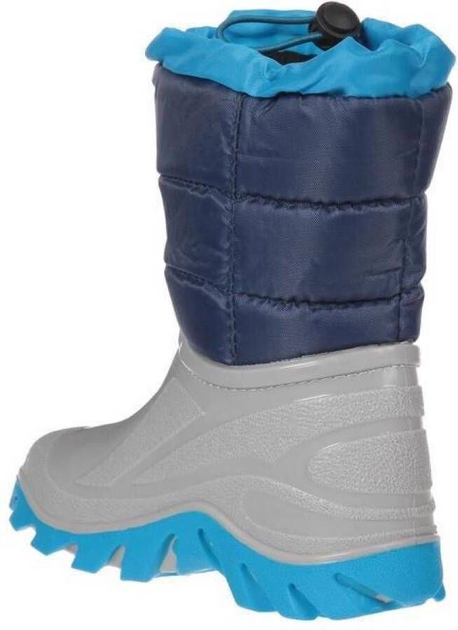 Winter-grip Snowboots Jr Welly Walker Marine Blauw Grijs