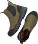 Woden Magda Rubber Track Boot Dark Olive Black Groen Dames - Thumbnail 9