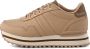 Woden Nora III volle lederen plateau sneakers Beige Dames - Thumbnail 4