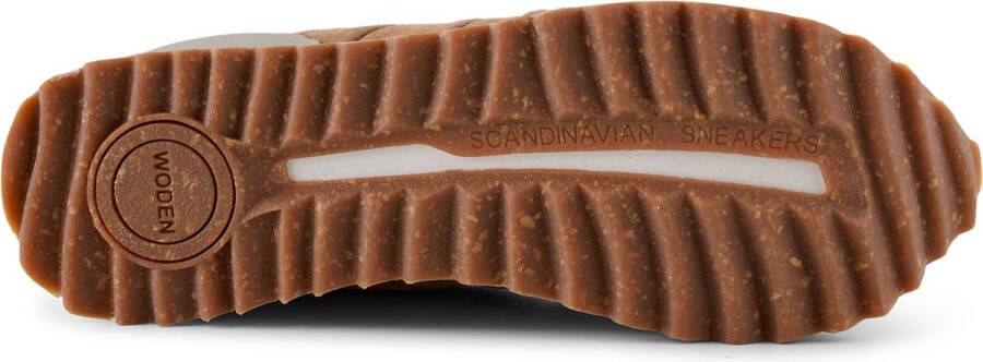 Woden Dames schoenen Nora III Suede Plateau Bruin