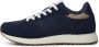 Woden Ronja Color-Blocked Leren en Textiele Sneakers Blauw Dames - Thumbnail 7