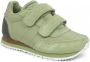 Woden Kids Woden Nor Suede Lage sneakers Groen - Thumbnail 9