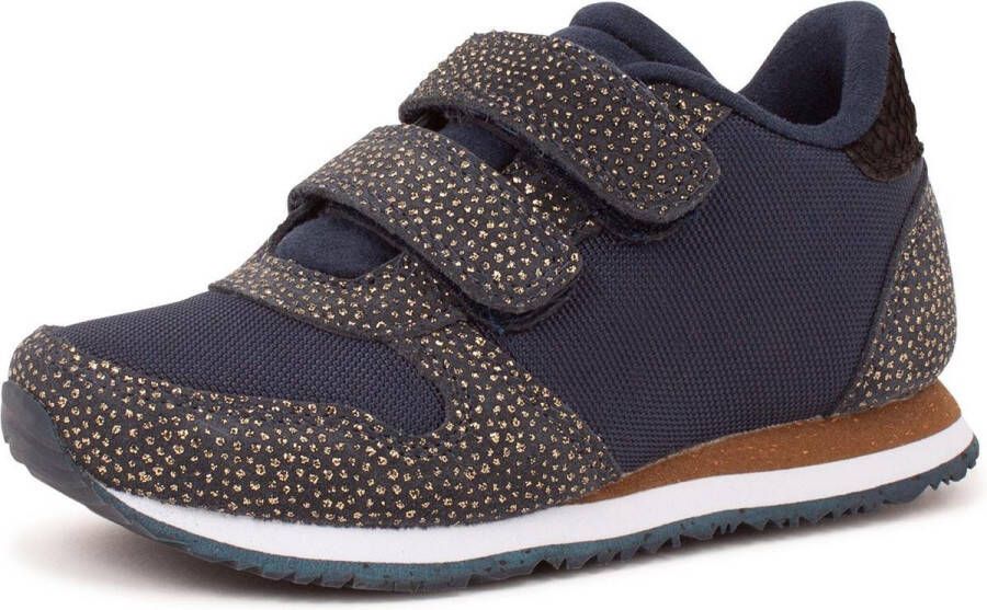 Woden Kids Sneakers Sandra Pearl Nylon