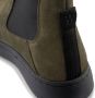 Woden Suède Instaplaars met Visleer Details Green Dames - Thumbnail 9