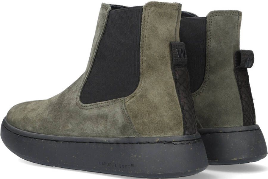 Woden Hannah Chelsea boots Enkellaarsjes Dames Groen - Foto 6