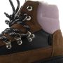 Woden Iris Track Leather Suede Black Brown Bruin Dames - Thumbnail 4