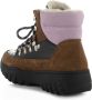 Woden Iris Track Leather Suede Black Brown Bruin Dames - Thumbnail 6