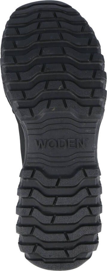Woden Magda Rubber Track Boot Black Zwart Dames - Foto 12