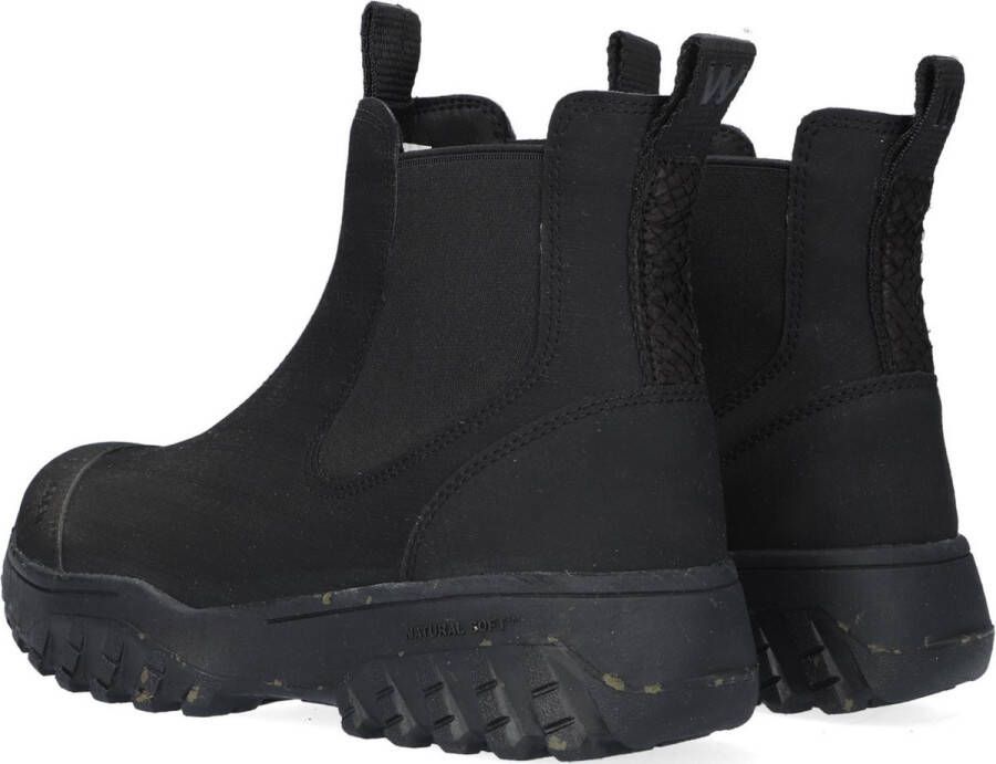 Woden Magda Rubber Track Boot Black Zwart Dames - Foto 7