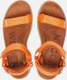 Woden Stijlvolle en Comfortabele Line Sandaal met Verstelbare Bandjes Orange Dames - Thumbnail 10