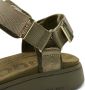 Woden Elegant Platte Sandalen met Natural Soft-technologie Green Dames - Thumbnail 9