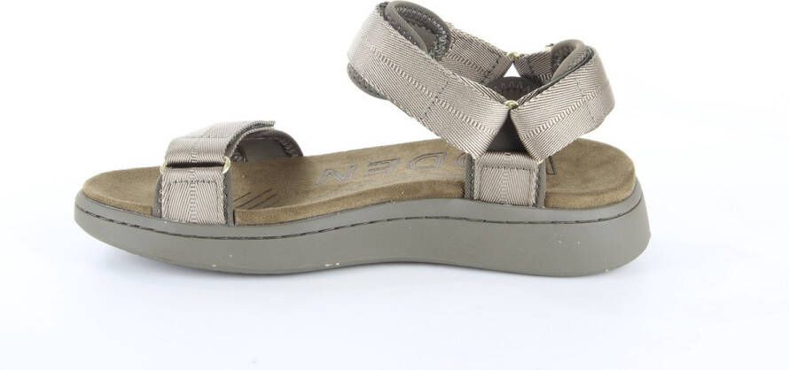 Woden Elegant Platte Sandalen met Natural Soft-technologie Green Dames - Foto 13