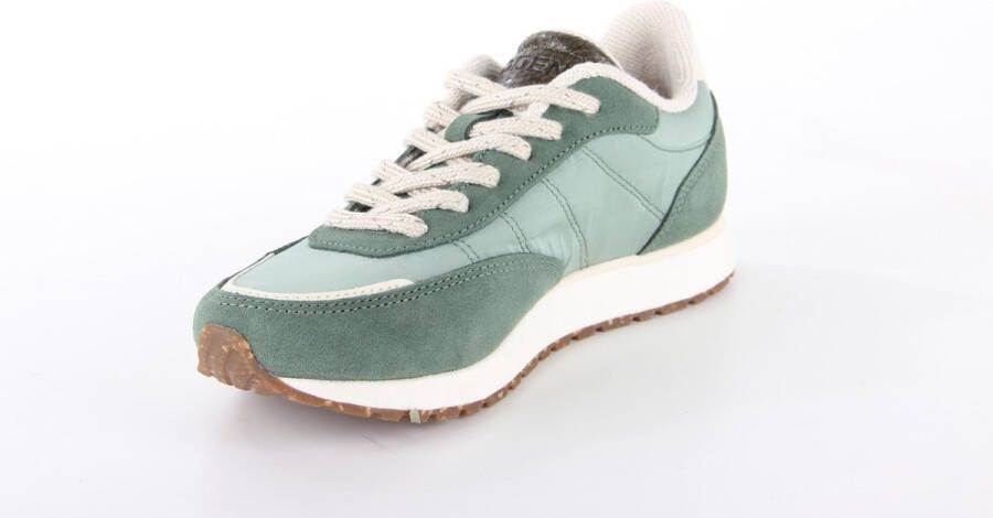 Woden Nellie Soft Reflective groen dames sneakers