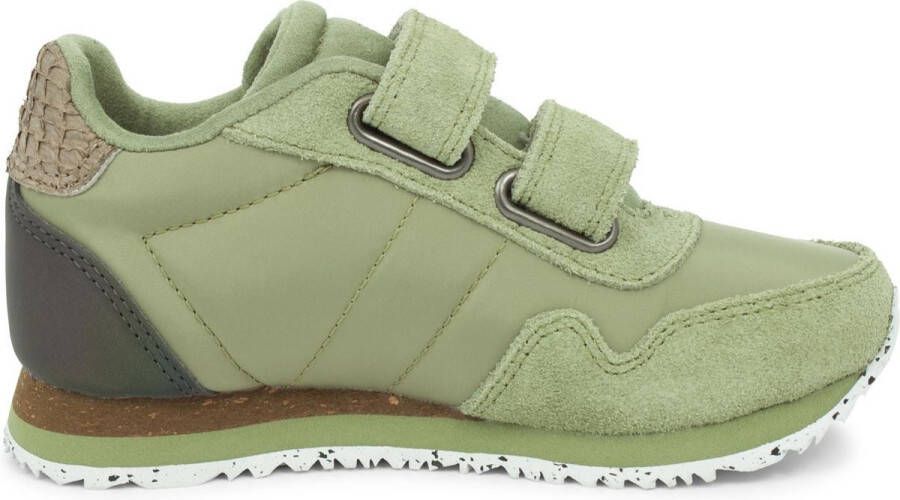 Woden Nor Suede Lage sneakers Meisjes Groen
