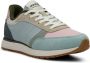 Woden Ronja Color-Blocked Leren en Textiele Sneakers Blauw Dames - Thumbnail 6