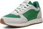 Woden Ronja Color-Blocked Leren Sneakers Green Dames - Thumbnail 9