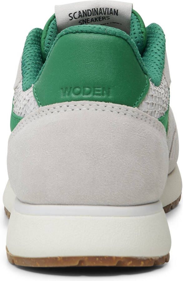 Woden Ronja Sneakers groen Textiel Dames