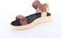 Woden Stijlvolle en Comfortabele Line Sandaal met Verstelbare Bandjes Brown Dames - Thumbnail 9