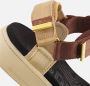 Woden Stijlvolle en Comfortabele Line Sandaal met Verstelbare Bandjes Brown Dames - Thumbnail 12