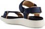 Woden WL926-009 dames sandalen sportief blauw - Thumbnail 18