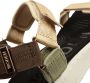 Woden Comfortabele Textielsandaal met Leren Details Multicolor Dames - Thumbnail 8