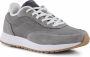 Woden Zachte Suède en Nylon Sneaker Gray Dames - Thumbnail 9