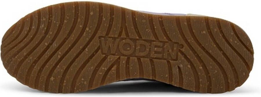 Woden Sneakers paars Textiel Dames