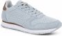 Woden Ydun Suede Mesh Ii Lage sneakers Dames Lichtblauw - Thumbnail 4