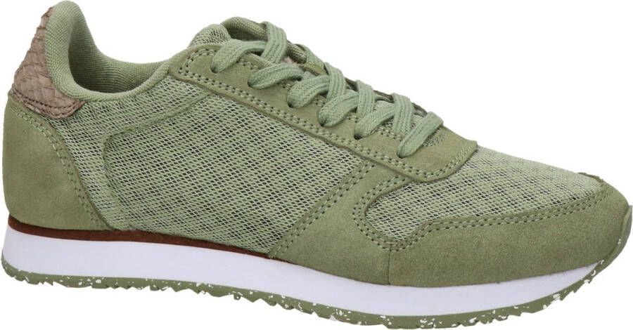Woden Ydun Suede Mesh Ii Lage sneakers Leren Sneaker Dames Beige - Foto 13