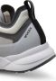 Woden Transparante Sportieve Sneaker met Gerecycled Textiel en Leren Details Gray Heren - Thumbnail 5