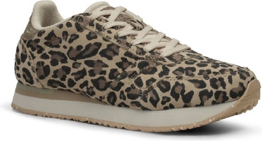 Woden Ydun Icon Animal Sneakers bruin Dames