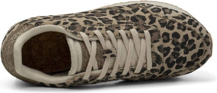 Woden Ydun Icon Animal Sneakers bruin Dames