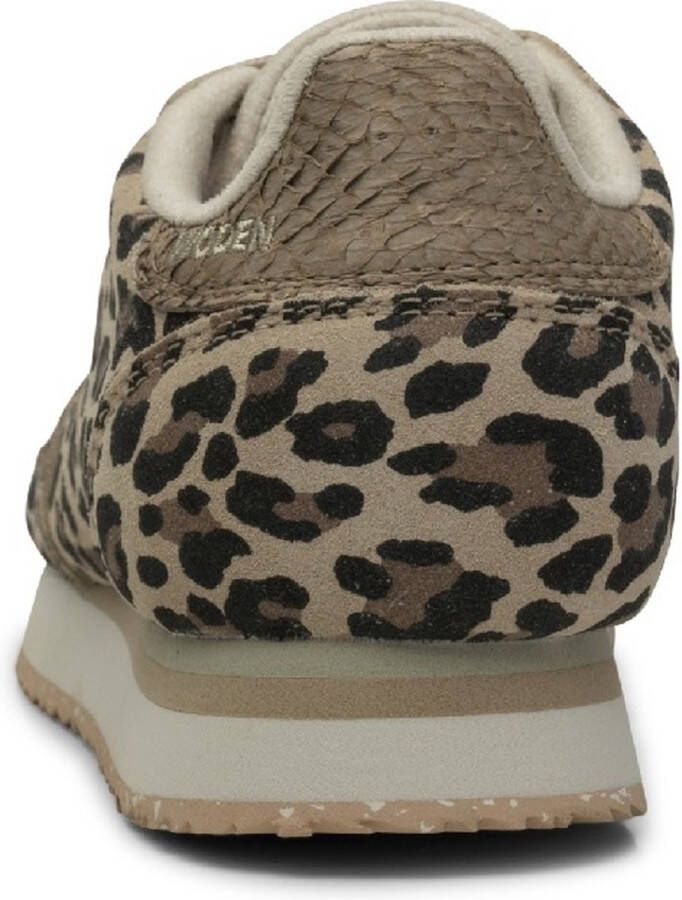 Woden Ydun Icon Animal Sneakers bruin Dames