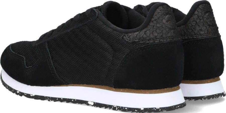 Woden Ydun Sneakers zwart Suede Dames