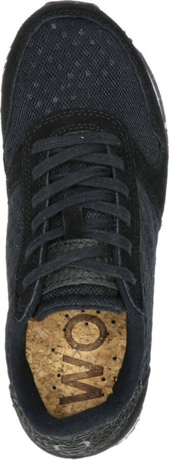 Woden Ydun Sneakers zwart Suede Dames