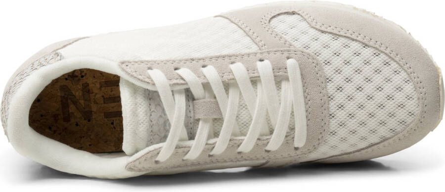 Woden Ydun Suede Mesh II Sneakers wit Textiel Dames